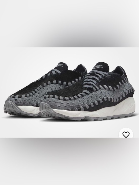 Nike Shoes - Nike Air Footscape Woven Black and Smoke Grey Nike Woven Slip-On Sneakers SZ5.5